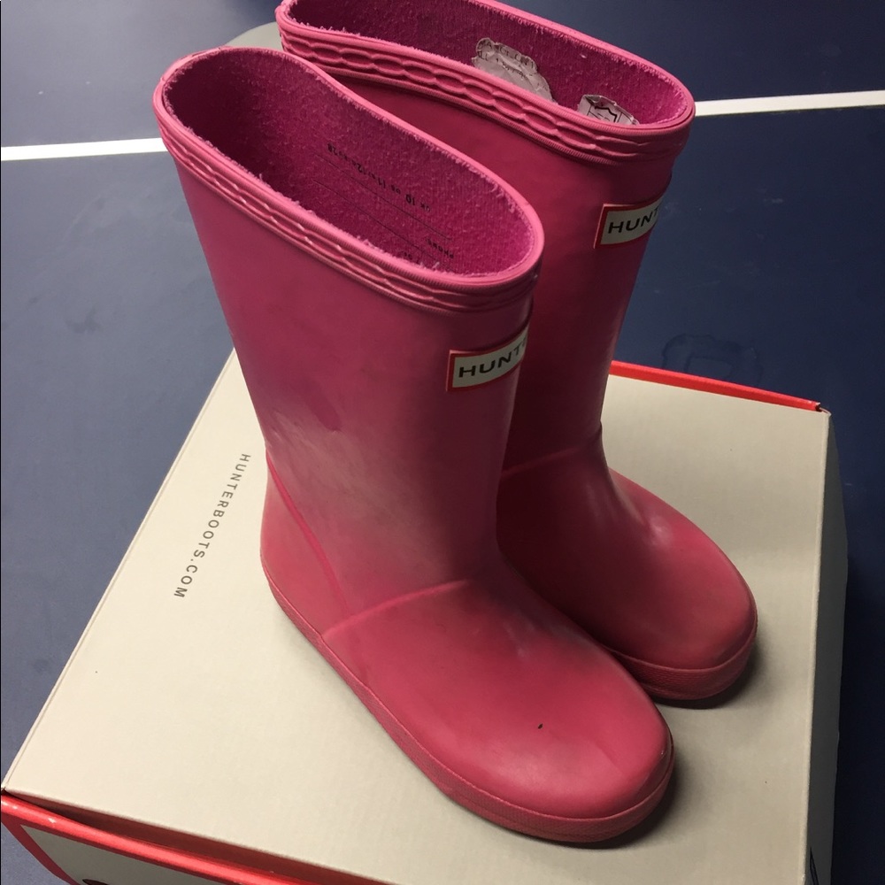 Girls hunter boots